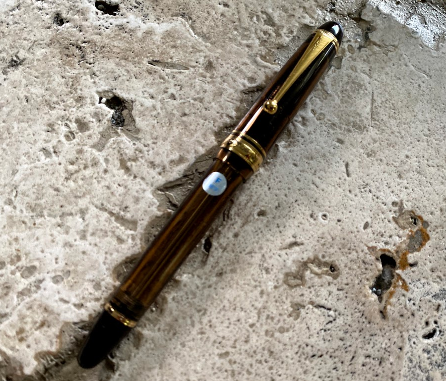 Pilot Custom 823 Amber Clear Demonstrator Fountain Pen 